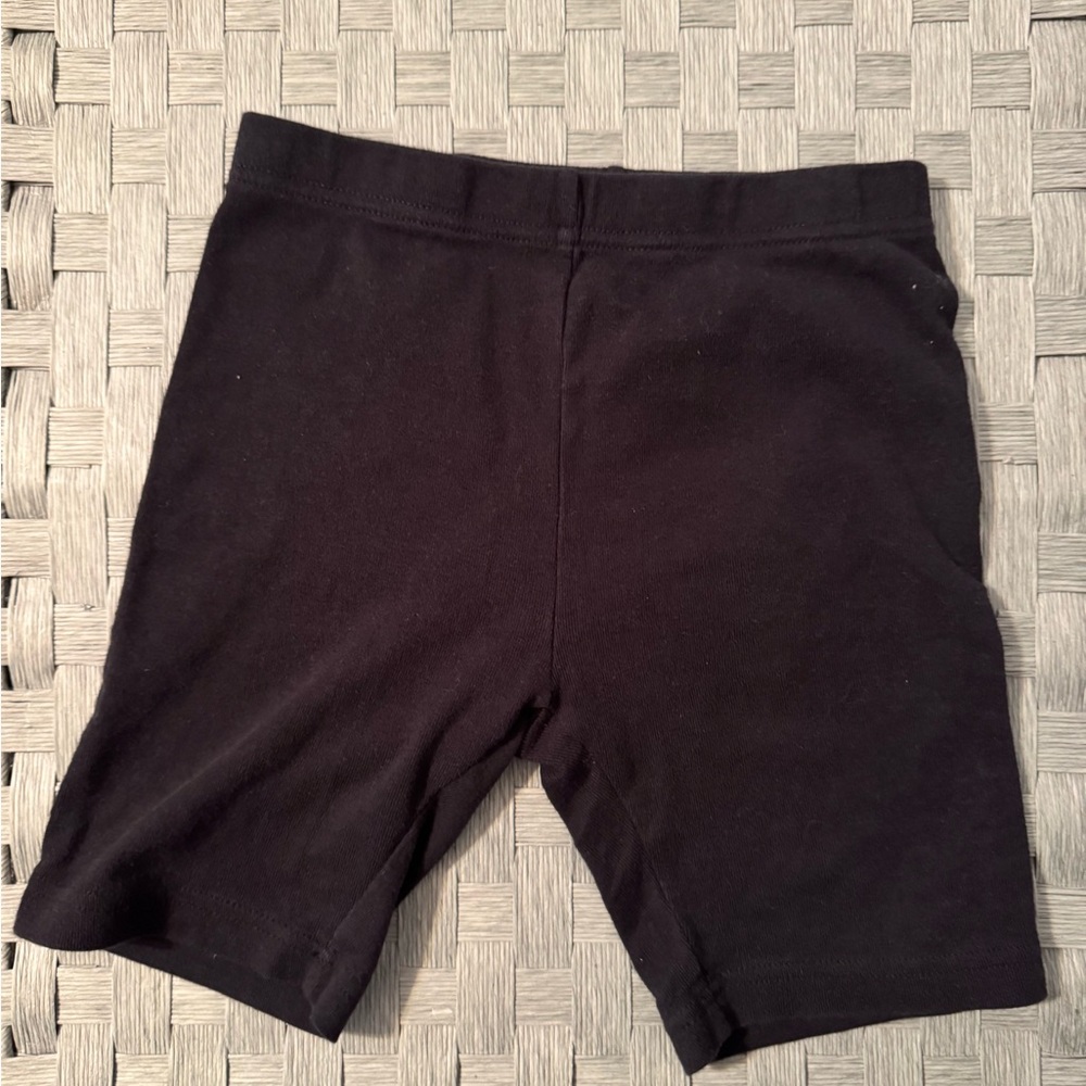 Carter's Girls Black Biker Shorts size 6